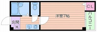 メゾン・パルクの物件間取画像